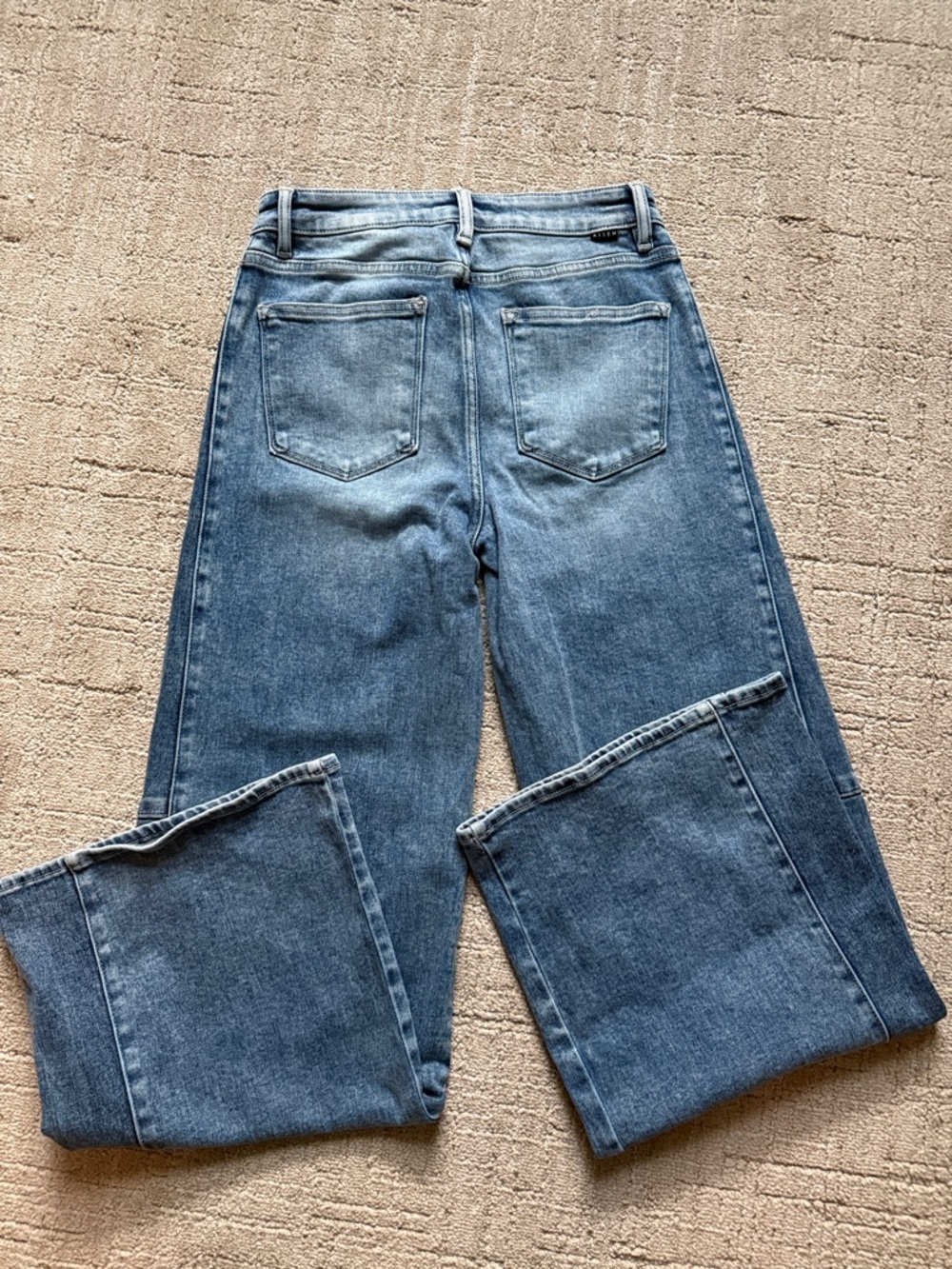 Risen Jeans wide leg flare jeans Sz 5/27 - Picture 5 of 6